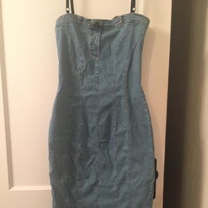 Denim dress